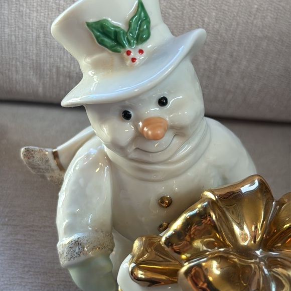 Lenox Snowman with Hinged Trinket Box - Picture 7 of 7